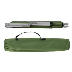 NILS CAMP łóżko turystyczne składane 200cm NC2756 zielone + pokrowiec, 6 zdjęcie