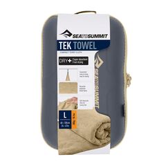 Ręcznik szybkoschnący SEA TO SUMMIT Tek Towel brązowy, Kolor: brązowy, Rozmiar: 120x60cm