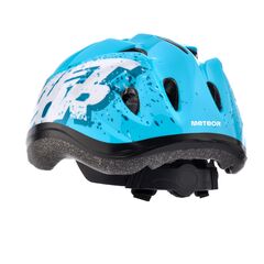 Meteor Kask dziecięcy KS07 niebieski, Kolor: błękitny, Rozmiar: 48-52, 6 zdjęcie