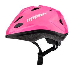 Meteor Kask dziecięcy KS07 Apper różowy, Kolor: różowy, Rozmiar: 48-52