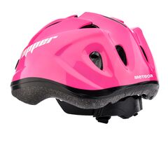 Meteor Kask dziecięcy KS07 Apper różowy, Kolor: różowy, Rozmiar: 48-52, 3 zdjęcie