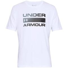 UNDER ARMOUR t-shirt męski koszulka treningowa UA TEAM ISSUE biały, Kolor: biały, Rozmiar: L