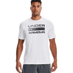 UNDER ARMOUR t-shirt męski koszulka treningowa UA TEAM ISSUE biały, Kolor: biały, Rozmiar: L, 3 zdjęcie