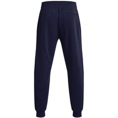 UNDER ARMOUR spodnie dresowe męskie joggery UA Rival Fleece, Kolor: granatowy, Rozmiar: XL, 4 zdjęcie