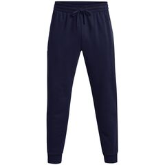 UNDER ARMOUR spodnie dresowe męskie joggery UA Rival Fleece, Kolor: granatowy, Rozmiar: L, 5 zdjęcie