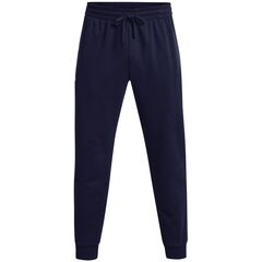 UNDER ARMOUR spodnie dresowe męskie joggery UA Rival Fleece, Kolor: granatowy, Rozmiar: M, 5 zdjęcie