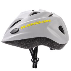 Meteor Kask dziecięcy HB6-5 Randan szary, Kolor: szary, Rozmiar: 52-56
