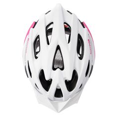 Meteor Kask rowerowy MV29 Drizzle biało-różowy, Kolor: różowy, Rozmiar: 61-63, 3 zdjęcie