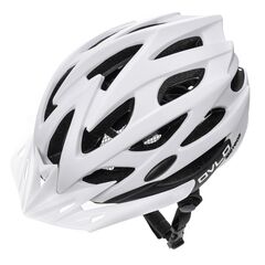 Meteor Kask rowerowy Ovlo biały, Kolor: biały, Rozmiar: 55-58