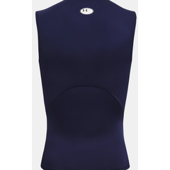 UNDER ARMOUR koszulka na siłowinię męska UA HG Comp SS granatowa, Kolor: granatowy, Rozmiar: XXL, 2 zdjęcie