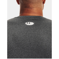 UNDER ARMOUR koszulka na siłowinię męska UA HG Comp ciemnoszary, Kolor: czarny, Rozmiar: XL, 4 zdjęcie