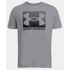 UNDER ARMOUR t-shirt męski koszulka treningowa LOGO UPDATE szary, Kolor: szary, Rozmiar: L, 3 zdjęcie