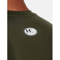 UNDER ARMOUR t-shirt męski koszulka treningowa UA HG Armour Comp SS zielony, Kolor: zielony, Rozmiar: XXL, 4 zdjęcie