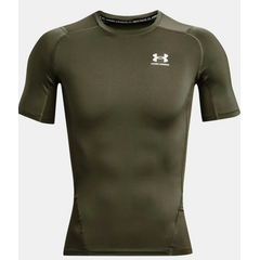 UNDER ARMOUR t-shirt męski koszulka treningowa UA HG Armour Comp SS zielony, Kolor: zielony, Rozmiar: XXL, 3 zdjęcie