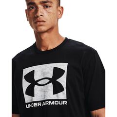 UNDER ARMOUR koszulka męska t-shirt sporotwy ABC CAMO BOXED LOGO czarna, Kolor: czarny, Rozmiar: L, 5 zdjęcie