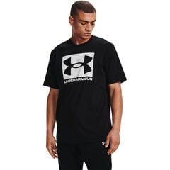 UNDER ARMOUR koszulka męska t-shirt sporotwy ABC CAMO BOXED LOGO czarna, Kolor: czarny, Rozmiar: S