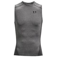 UNDER ARMOUR koszulka na siłowinię męska UA HG Comp SS szara, Kolor: szary, Rozmiar: XXL, 3 zdjęcie