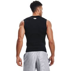 UNDER ARMOUR koszulka na siłowinię męska UA HG Comp SS czarna, Kolor: czarny, Rozmiar: XXL, 6 zdjęcie