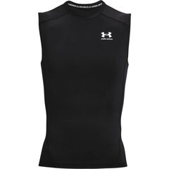 UNDER ARMOUR koszulka na siłowinię męska UA HG Comp SS czarna, Kolor: czarny, Rozmiar: XXL, 3 zdjęcie