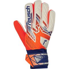 Reusch rękawice bramkarskie Attrakt Freegel Silver, Kolor: pomarańczowy, Rozmiar: 8,5