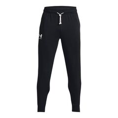 UNDER ARMOUR spodnie dresowe męskie joggery UA Rival Terry czarne