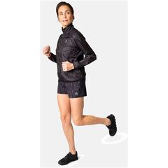 ODLO Kurtka techniczna damska Jacket ESSENTIAL LIGHT PRINT czarna, Kolor: czarny, Rozmiar: L