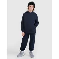 4F spodnie bawełniane dziecięce dresowe 4FJWMM00TTROM1188 granatowe, Kolor: granatowy, Rozmiar: 128 4F spodnie bawełniane dziecięce dresowe 4FJWMM00TTROM1188 granatowe, Kolor: granatowy, Rozmiar: 128