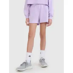 4F krótkie spodenki dziecięce 4FJWSS25TSHOF484 fioletowe, Kolor: fioletowy, Rozmiar: 164, 4 zdjęcie