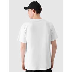 4F t-shirt męski koszulka bawełniana 4FRSS24TTSHM2132 biała, Kolor: biały, Rozmiar: L, 2 zdjęcie
