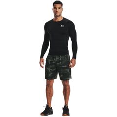 UNDER ARMOUR koszulka z długim rękawem do ćwiczeń HG Armour Comp LS, Kolor: czarny, Rozmiar: S, 3 zdjęcie