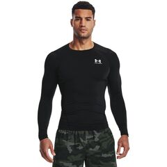 UNDER ARMOUR koszulka z długim rękawem do ćwiczeń HG Armour Comp LS, Kolor: czarny, Rozmiar: S, 4 zdjęcie
