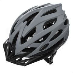 Meteor Kask rowerowy Ovlo szary, Kolor: szary, Rozmiar: 52-56