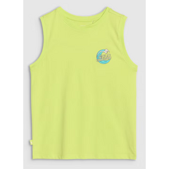 4F koszulka dziecięca bezrękawnik dla chłopca 4FJWSS25TSLEM162 zielona, Kolor: zielony, Rozmiar: 152, 2 zdjęcie