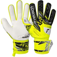 Reusch rękawice bramkarskie Attrakt Grip, Kolor: żółty, Rozmiar: 9