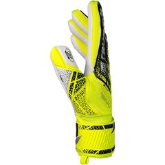 Reusch rękawice bramkarskie Attrakt Grip, Kolor: żółty, Rozmiar: 8, 5 zdjęcie