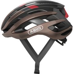 ABUS kask rowerowy z wentylacją AIRBREAKER brązowy, Kolor: brązowy, Rozmiar: 51-55