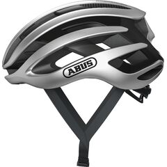 ABUS kask rowerowy AIRBREAKER srebrny, Kolor: srebrny, Rozmiar: 51-55