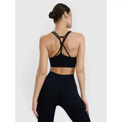 4F biustonosz sportowy z niskim wsparciem treningowy 4FWSS25USBAF166 czarny, Kolor: czarny, Rozmiar: XS/S, 4 zdjęcie