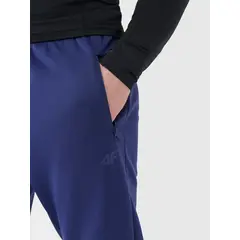 4F spodnie dresowe męskie bawełniane 4FWSS25TFTRM0836 granatowe, Kolor: granatowy, Rozmiar: M, 5 zdjęcie