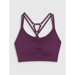4F biustonosz sportowy treningowy z niskim wsparciem 4FWSS25USBAF166 fioletowy, Kolor: fioletowy, Rozmiar: L, 6 zdjęcie