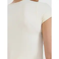 4F koszulka damska t-shirt do ćwiczeń 4FWSS25TFTSF1270 biały, Kolor: biały, Rozmiar: XS/S, 3 zdjęcie