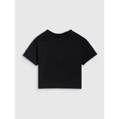 4F koszulka crop-top do ćwiczeń fitness 4FRSS25TFTSF1757 czarny, Kolor: czarny, Rozmiar: M/L, 4 zdjęcie