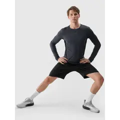 4F koszulka z długim rekawem treningowa longsleeve 4FWSS25TFLOM372 granatowy, Kolor: granatowy, Rozmiar: L, 4 zdjęcie