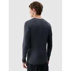 4F koszulka z długim rekawem treningowa longsleeve 4FWSS25TFLOM372 granatowy, Kolor: granatowy, Rozmiar: L, 5 zdjęcie