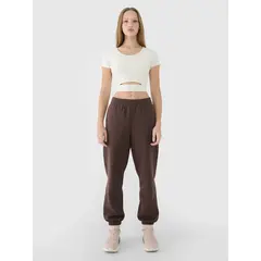 4F koszulka sportowa damska t-shirt 4FRSS25TTSHF2695 beżowa, Kolor: beżowy, Rozmiar: M, 2 zdjęcie