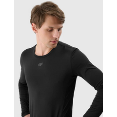 4F longsleeve koszulka treningowa z długim rękawem męska 4FWSS25TFLOM372 czarna, Kolor: czarny, Rozmiar: L, 5 zdjęcie