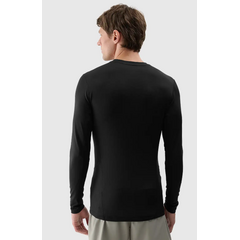 4F longsleeve koszulka treningowa z długim rękawem męska 4FWSS25TFLOM372 czarna, Kolor: czarny, Rozmiar: L, 3 zdjęcie