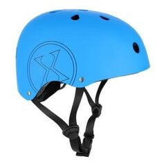 NILS EXTREME kask skatingowy orzeszek MTW001 niebieski, Kolor: niebieski, Rozmiar: 59-65