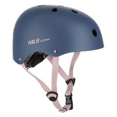 NILS EXTREME kask skatingowy orzeszek MTW001 szary, Kolor: szary, Rozmiar: XS