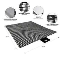 NILS CAMP koc turystyczny z warstwą aluminiową 300x200cm NC2310, 2 zdjęcie